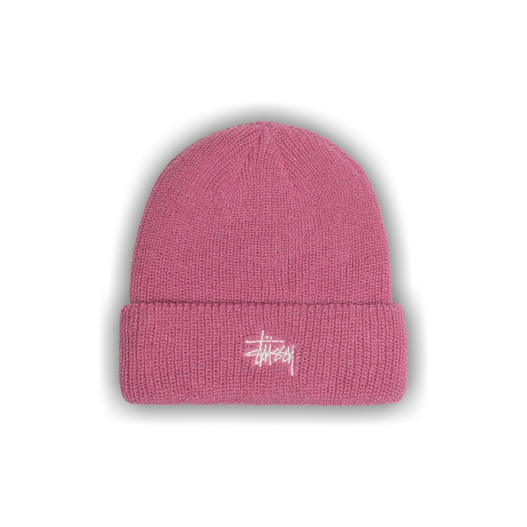 Buy Stussy Basic Cuff Beanie 'Dusty Pink' - 1321019 DUST | GOAT