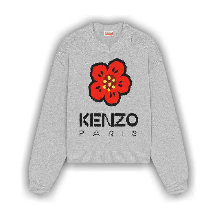 Buy Kenzo Knitted Sweater 'Grey' - FD52PU3803LD 94 | GOAT CA