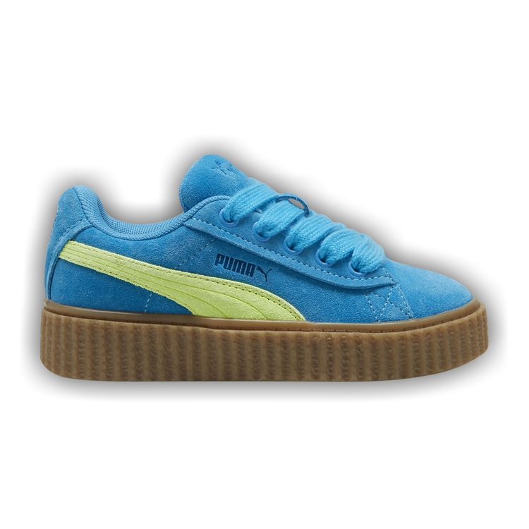 Buy Fenty x Creeper Phatty Little Kid Speed Blue Lime 396830 02 GOAT