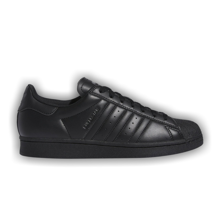 Adidas superstar adv black top