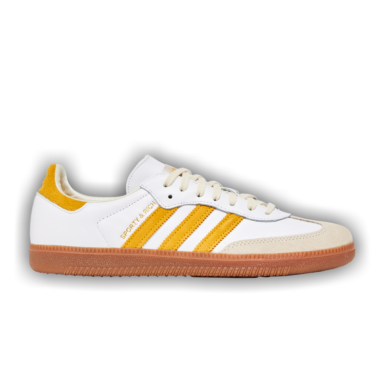 Buy Sporty u0026 Rich x Samba OG 'White Bold Gold' - IF5661 | GOAT