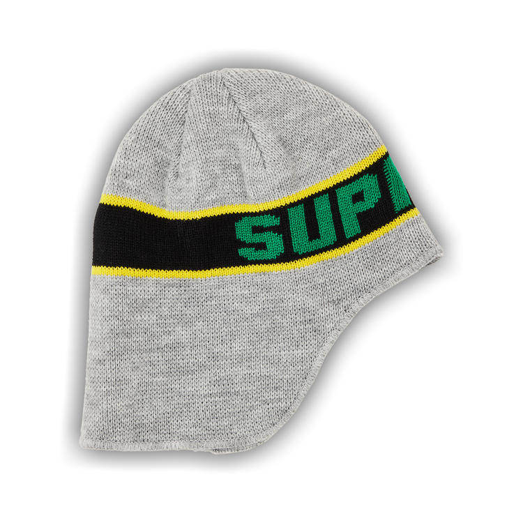 Buy Supreme Earflap Beanie 'Heather Grey' - FW23BN64 HEATHER
