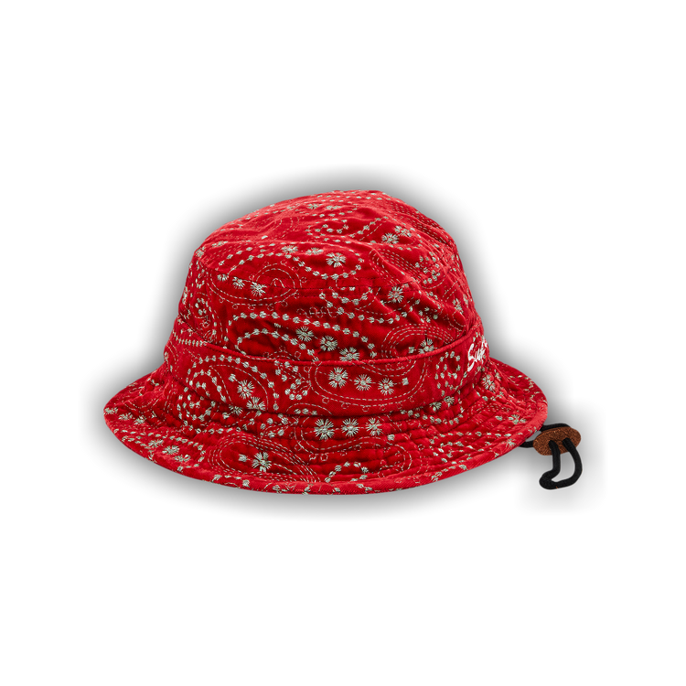 Buy Supreme Velvet Paisley Boonie 'Red' - FW23H44 RED | GOAT