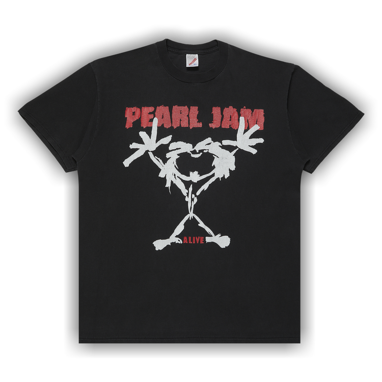 Buy Vintage Pearl Jam Alive T-Shirt 'Black' - 2903 119900103VPJA