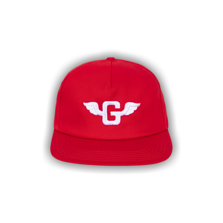 GOLF WANG G-Wing 5 Panel Hat 'Red'