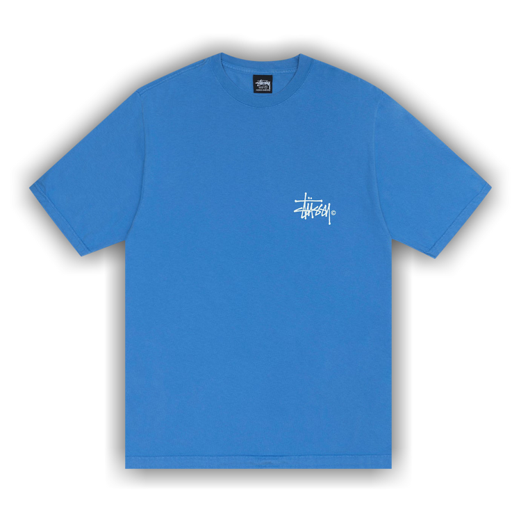 関税込★Stussy★Stussy Skate Posse Pigment Dyed T-Shirt Blue Stussy Skate Posse Pigment Dyed Tee Shirt Mens – Exodus