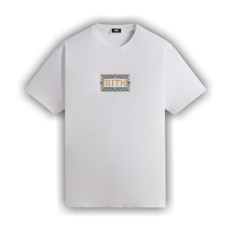 Buy Kith Treats Hanukkah Hebrew Logo Tee 'White' - KHT030102