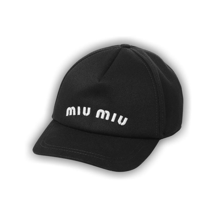 5月25日までの出品miumiu Drill baseball cap黒mサイズ 5月25日までの出品miumiu Drill baseball cap黒mサイズ Miu Miu