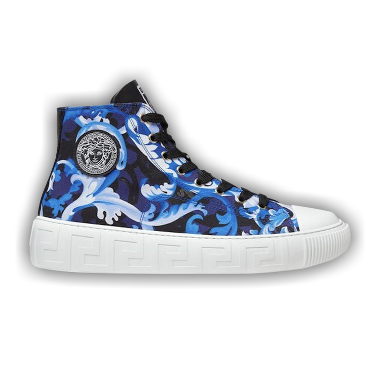 Buy Versace Greca High 'Barocco Print - Lapis' - DSU8403 1A00815