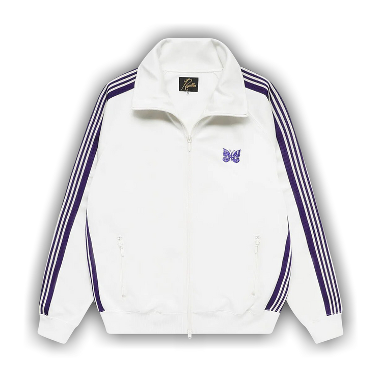 Buy Needles Track Jacket 'Ice White' - MR284 ICE | GOAT