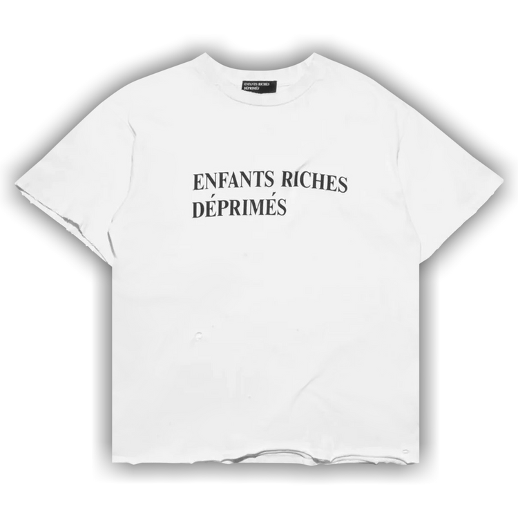 Buy Enfants Riches Déprimés Classic Logo T-Shirt 'Faded Cream