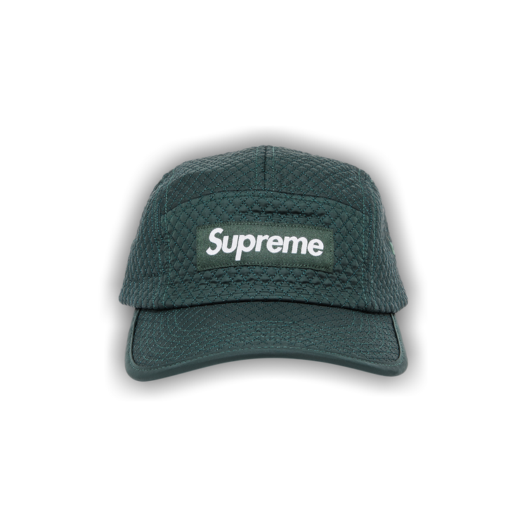 Buy Supreme Micro Quilted Camp Cap Pine FW23H36 PINE GOAT