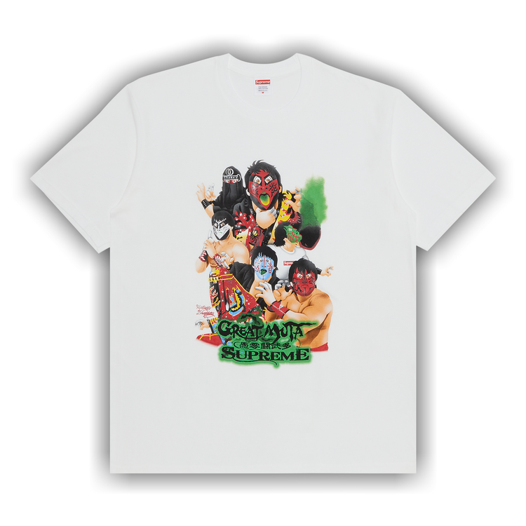 Buy Supreme Muta Tee 'White' - FW23T43 WHITE | GOAT
