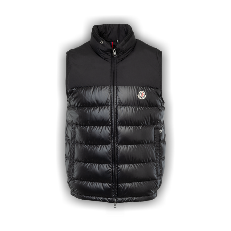 MONCLER｜VESTS (1A00008 5963V 999) Moncler Badia Down Vest Black 1A000 08 5963V 999 101471532