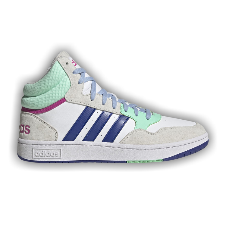 レッグウェア MY LORDS ARE LIGHT ALWAYTH STACKS ver.3 Buy Hoops 3.0 Mid 'White Lucid Blue Mint' - HQ6247 | GOAT
