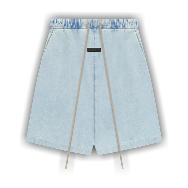Buy Fear of God Essentials Relaxed Short 'Light Washed Denim' -  160SP244190F | GOAT