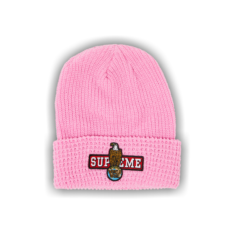 Buy Supreme Eagle Beanie 'Pink' - FW23BN59 PINK | GOAT
