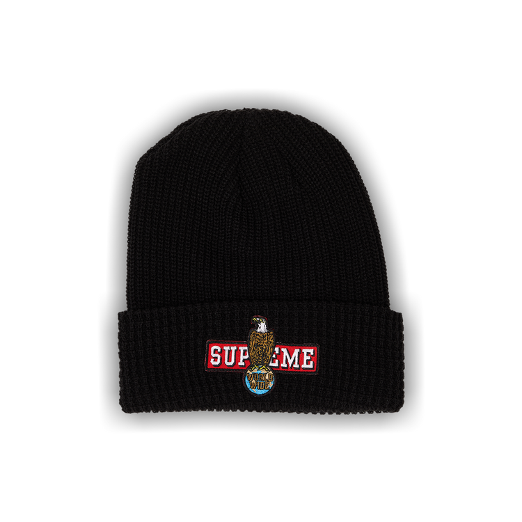 Buy Supreme Eagle Beanie 'Black' - FW23BN59 BLACK | GOAT