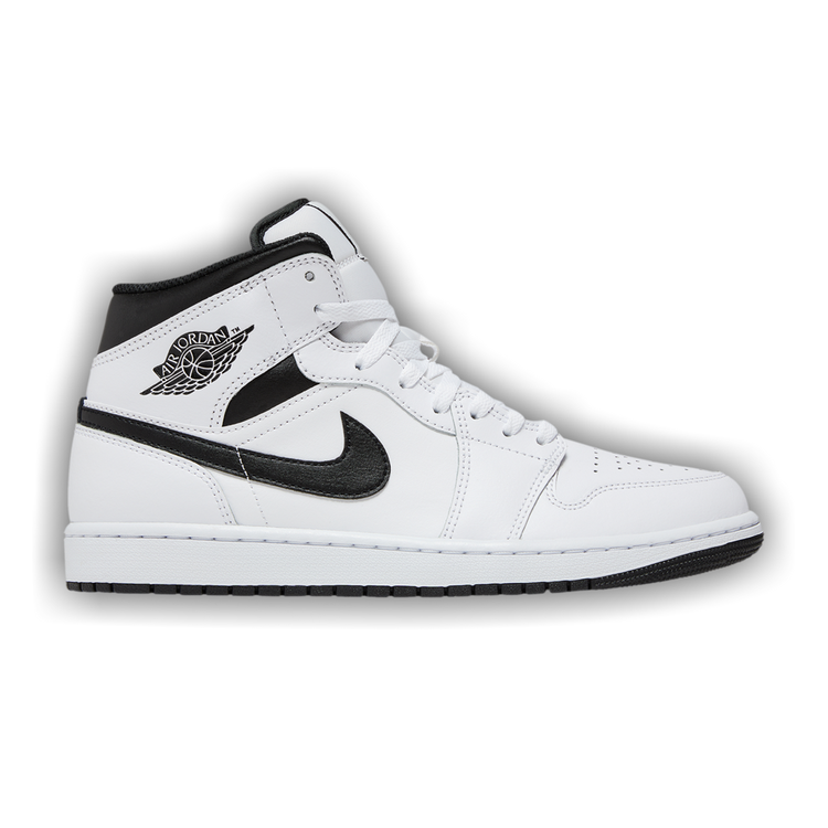Buy Air Jordan 1 Mid 'White Black' - DQ8426 132 | GOAT