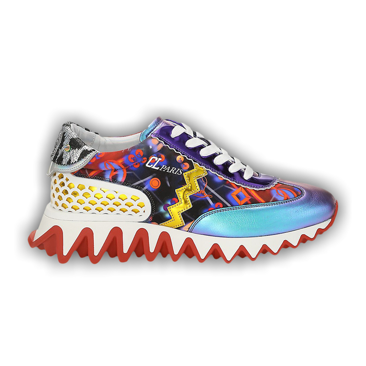 Buy Christian Louboutin Loubishark Flat 'Mixed Print' - 1220355