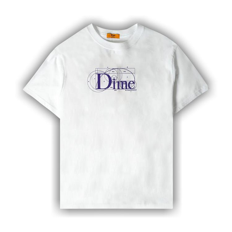 Dime ホワイト Tシャツ M Dime MTL Dime Brand Grain Tee - Size XXL - White - Brand New