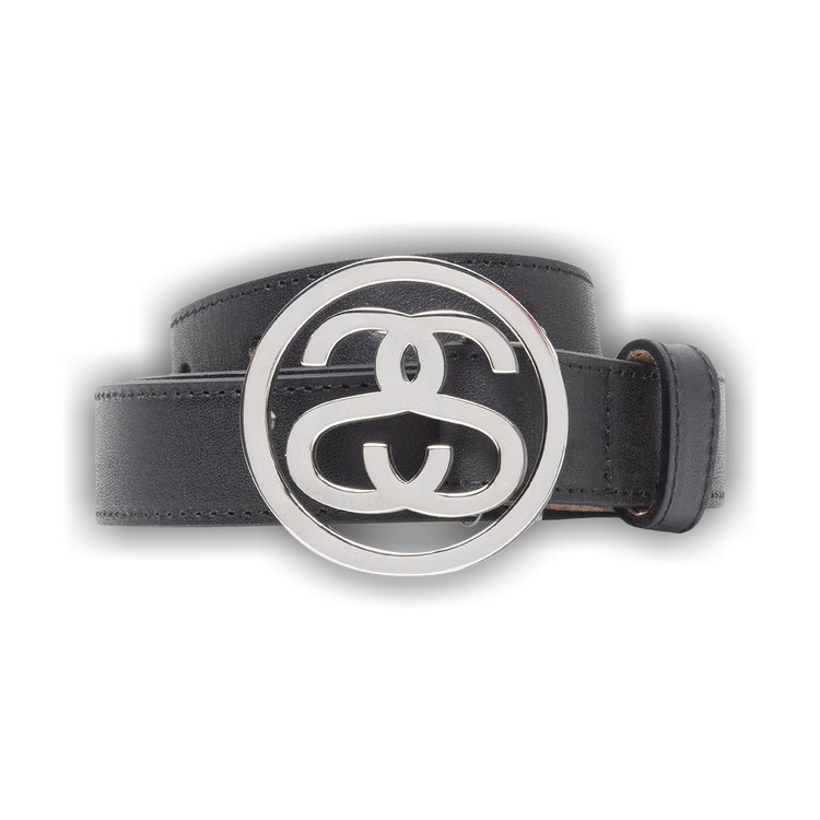 Buy Stussy SS-Link Buckle Belt 'Black' - 135187 BLAC | GOAT