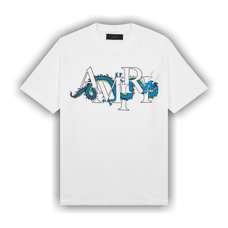 Buy Amiri CNY Dragon Tee 'White' - AMJYTE1004 100 WHIT | GOAT
