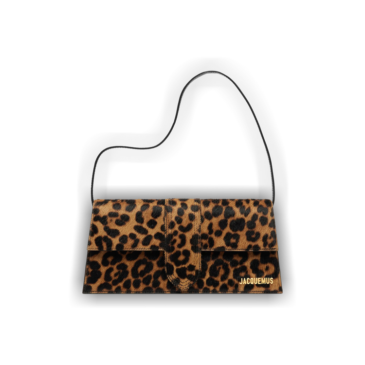Buy Jacquemus Le Bambino Long 'Print Leopard/Brown
