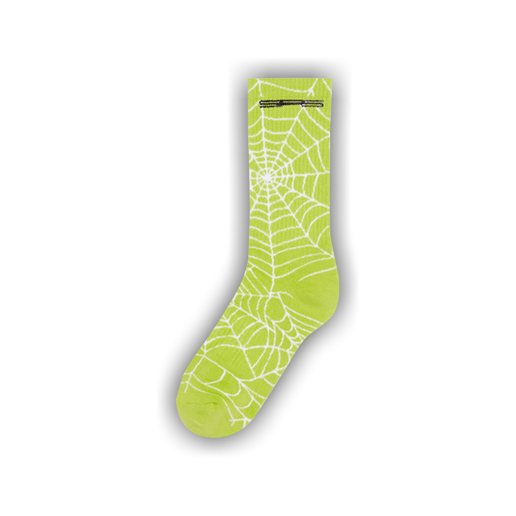 Potato Vog Socks - Green/Blue, Star swirl sock