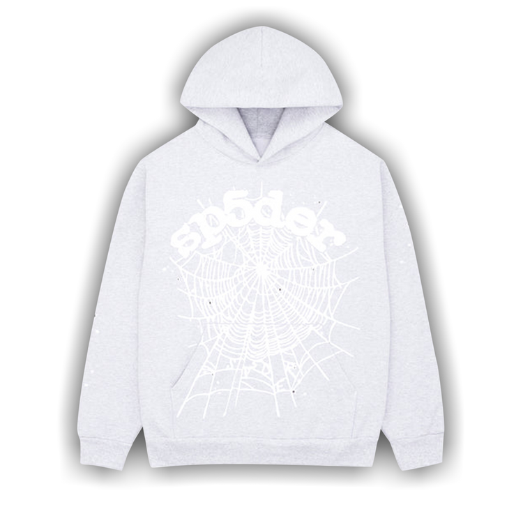 Buy Sp5der OG Web Hoodie 'Heather Grey' - SP5 OGWGRY HD | GOAT