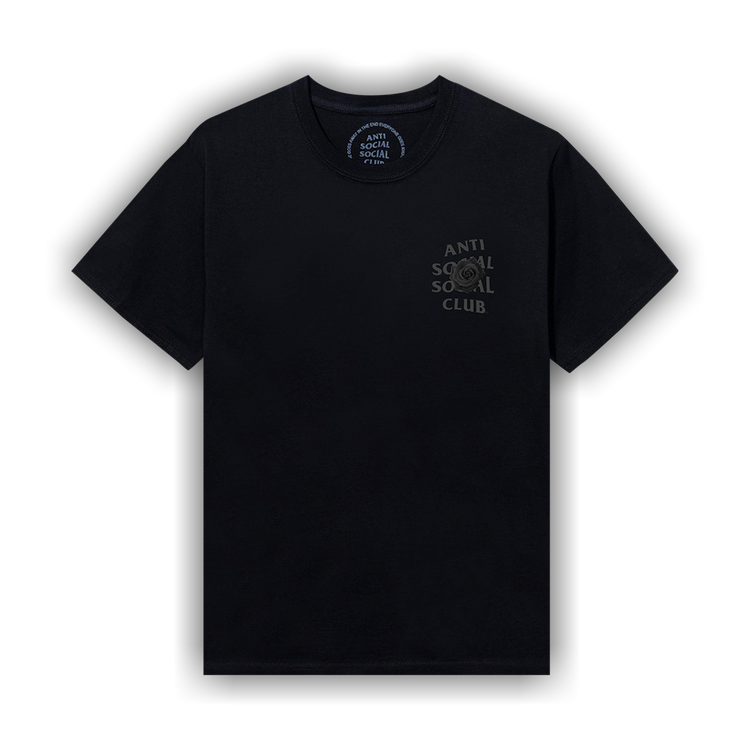 Buy Anti Social Social Club Bat Emoji F&F Tee 'Royal Black