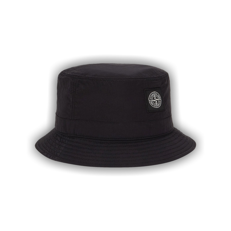 Buy Stone Island Compass Patch Bucket Hat 'Black' - 791599376