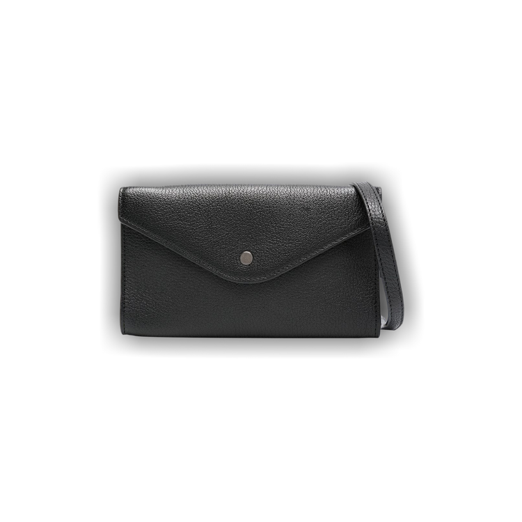 Buy Lemaire Enveloppe Continental Wallet 'Black' - SL0013 LL0035