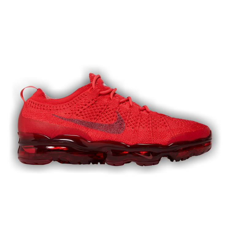 All red vapormax flyknit best sale