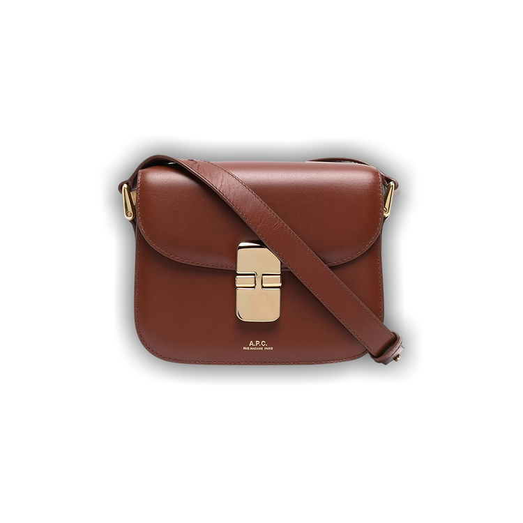 ★A.P.C.★ Mini Grace Crossbody Hazelnut PXBMWF61515CAD PXBM Buy A.P.C. Mini Grace Shoulder Bag 'Hazelnut' - PXBMW F61515