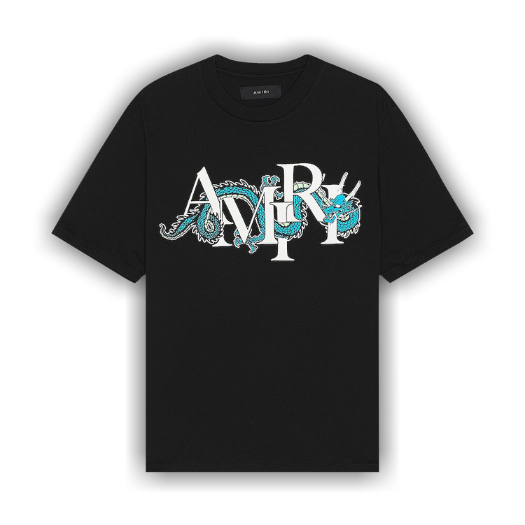 Buy Amiri CNY Dragon Tee 'Black' - AMJYTE1004 001 BLAC | GOAT CA