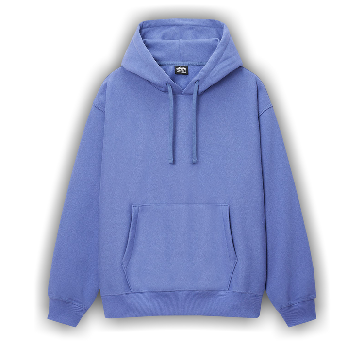 『Stussy』Stu Applique Hoodie★Blue★25SS★ Stüssy: Men's Applique Hoodie (Blue) | DSMNY E-SHOP