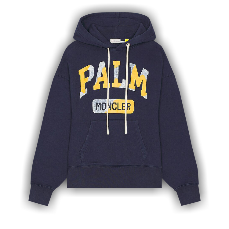 【送料・関税込み】Moncler x Palm Angels Logo Hoodie Black Moncler x Palm Angels Logo Hoodie Black Men's - FW22 - US