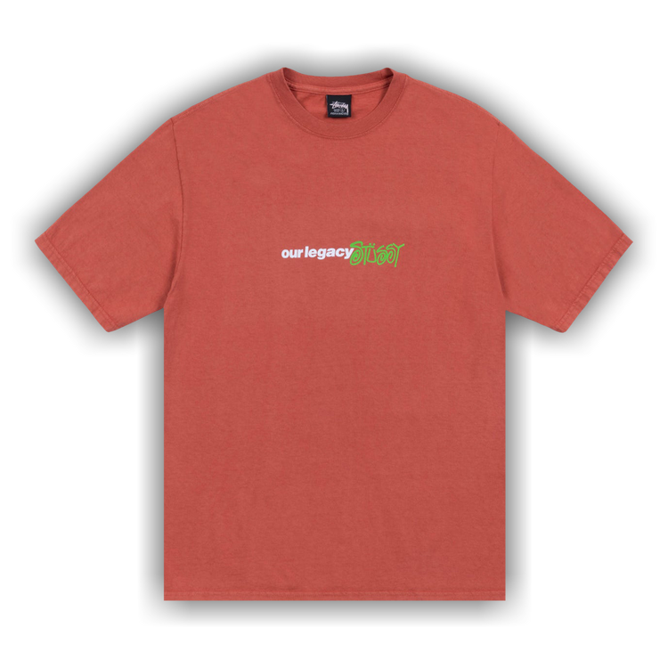 【Stussy x Our Legacy】 Work Shop Sport Pigment Dyed T-Shirt Stussy x Our Legacy Workshop Pigment Dyed Sport Tee - Size