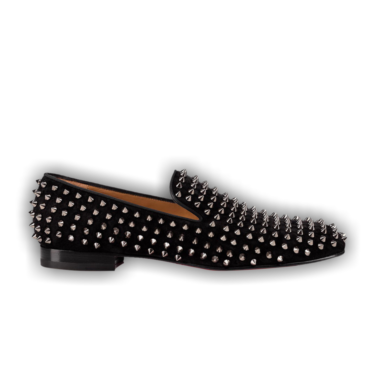 Buy Christian Louboutin Rollerboy Spikes Flat Veau Velours  display picture 2