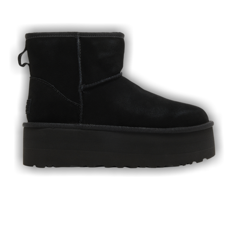 Buy UGG Wmns Classic Mini Platform Boot 'Black' - 1134991 BLK | GOAT