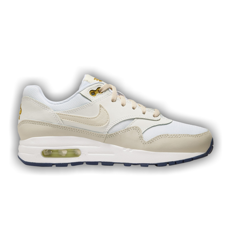 Buy Nike Air Max 1 GS 'White Bronzine' - DZ3307 103 | GOAT