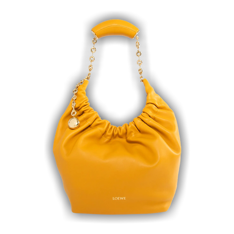 Buy Loewe Small Squeeze Bag 'Sunflower' - A914NCHX01 8478 | GOAT