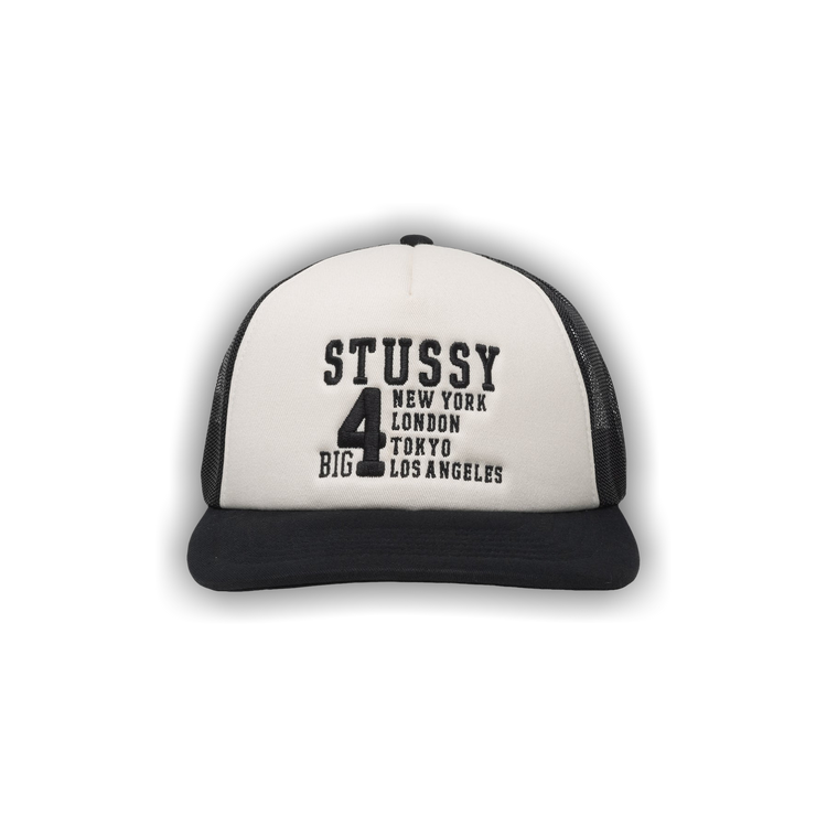 STUSSY☆】TRUCKER BIG 4 SNAPBACK (STUSSY/キャップ) 103615956