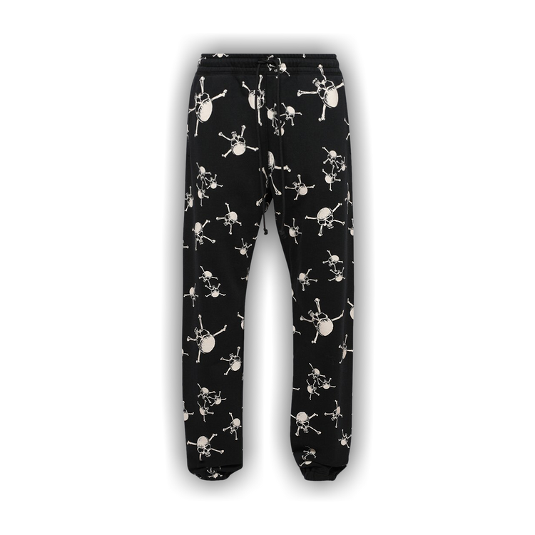Buy SAINT Mxxxxxx Skull Sweatpants 'Black' - SM A23 0000 C12 | GOAT