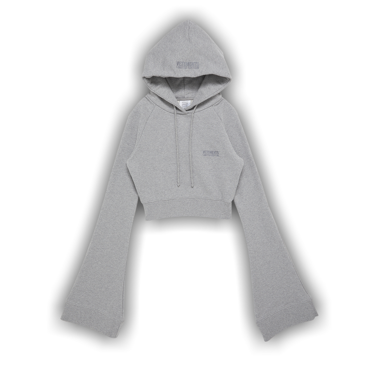Vetements hot sale cropped hoodie