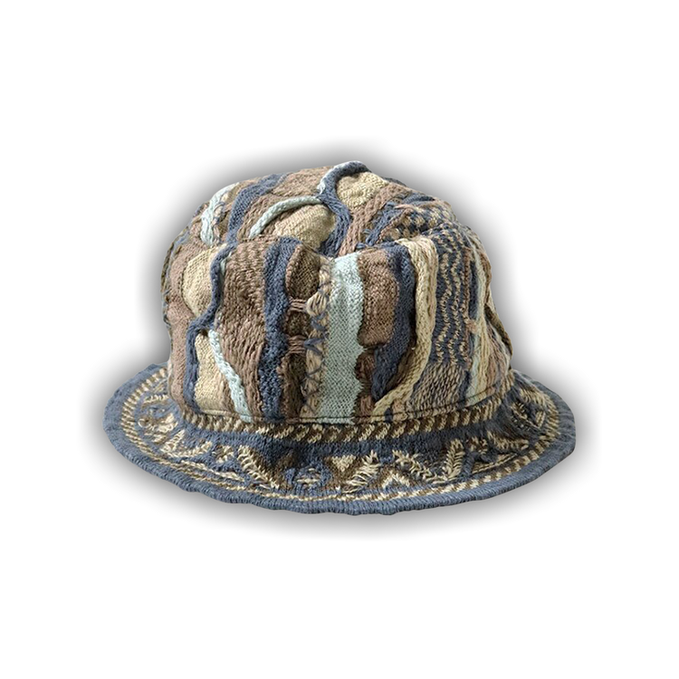 Buy Kapital Knit Gaudy Bucket Hat 'Navy' - K2203XH514 NAVY | GOAT