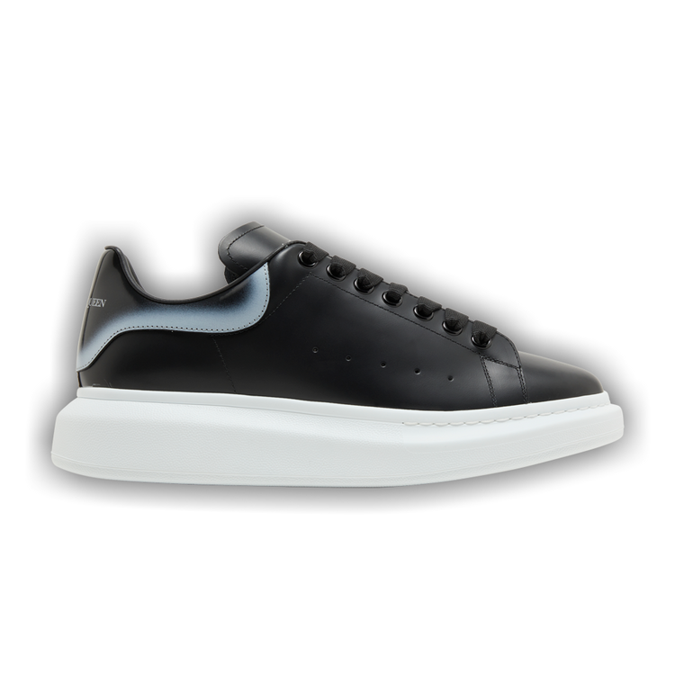 Buy Alexander McQueen Oversized Sneaker 'Faded Heel - Black Silver 
