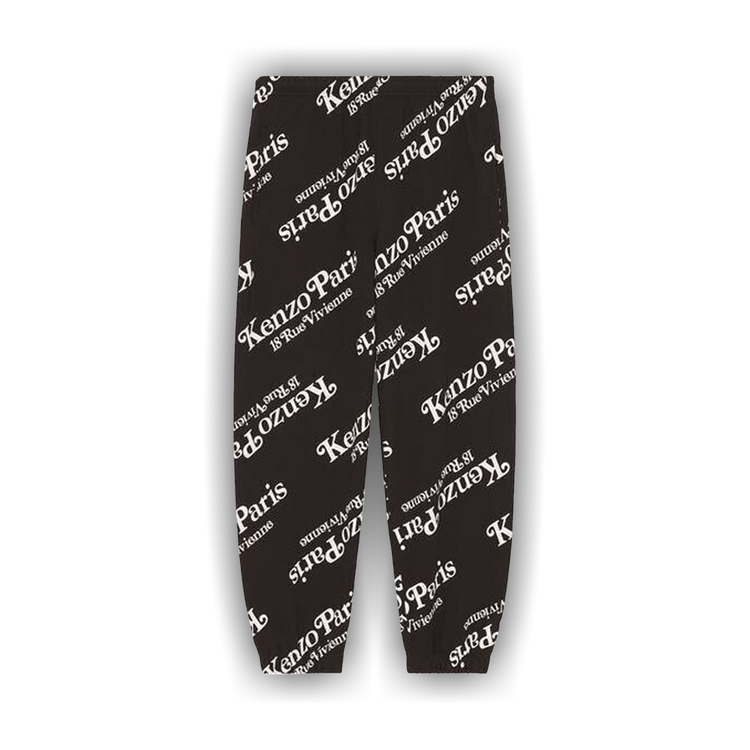 KENZO × VERDY / KENZO BY VERDY JOG PANTS/S/コットン/BLK/プリント/FE58PA6034MG// Buy Kenzo x Verdy Jogging Trousers 'Black' - FE58PA6034MG 99J | GOAT