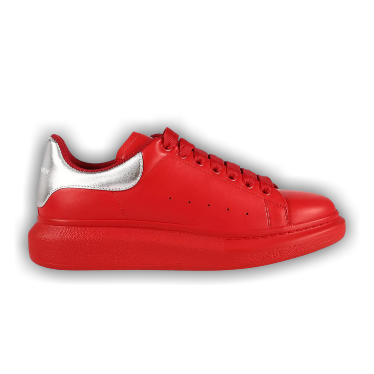 Alexander mcqueen cheap oversized sneaker red